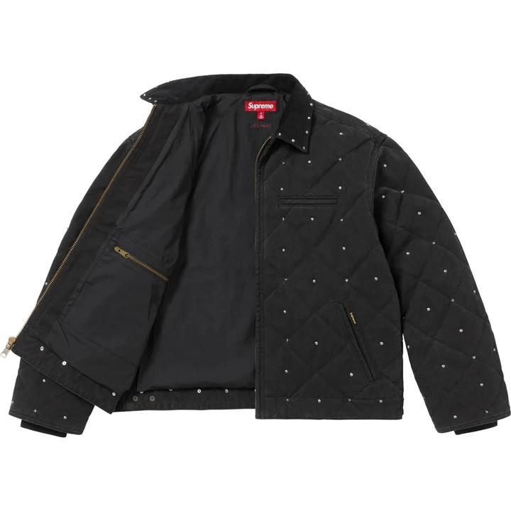 Supreme b.b. Simon Quilted Work Jacket Black