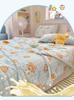Soft Cotton Air-Conditioning Quilt: Smooth, Machine Washable Summer Blanket for Kids with Soybean Fiber
