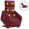 VidaXL Fauteuil Inclinable de Massage Électrique, Chaise de Relaxation avec Dossier et Repose-pied Réglables, Siège de Salon 3206729