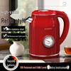 German Retro Electric Kettle with Anti-Scald Design, Constant Temperature Control, and Built-In Thermometer