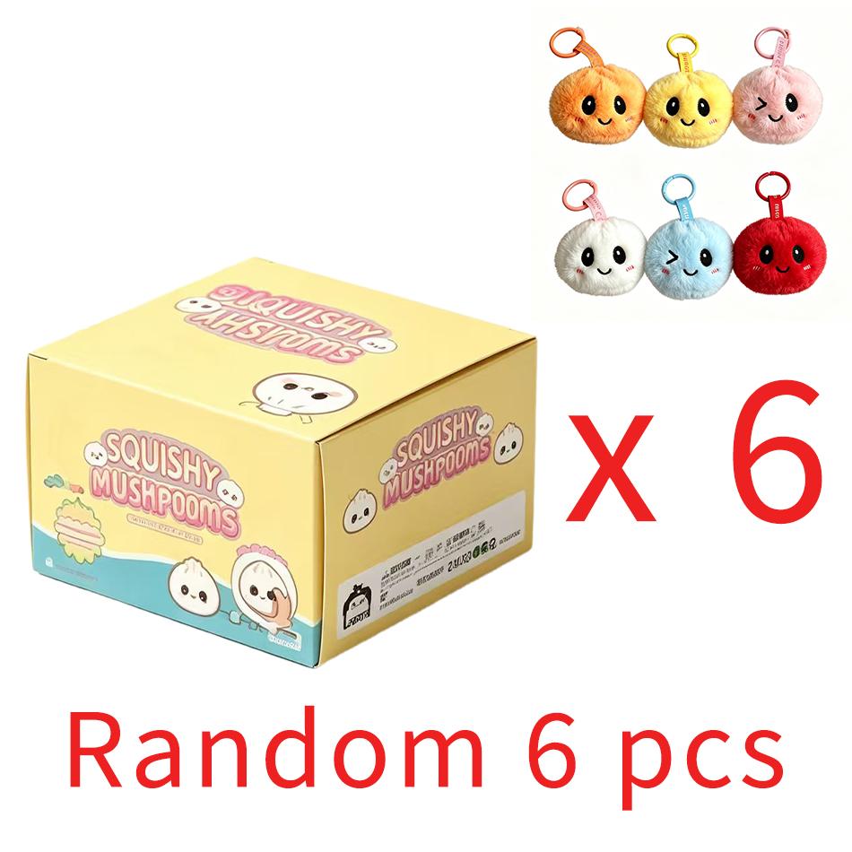 Süßes Dampfbrötchen Stressabbau Plüschtier Knet-Fidget Schlüsselanhänger Blind Box Dekorative Geschenk Neuankunft