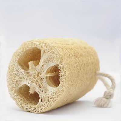 Natural Egyptian Loofah Exfoliating Body Scrubber, Egyptian Shower Loofah Sponge Body Scrubber for Women and Men for Body