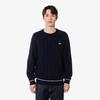 Men's Cable Round Sweater AH806E-54NHDE