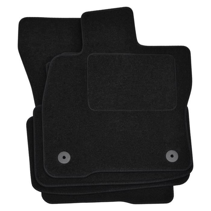 Tapis de sol - Cupra - Formentor - Velours noir - 4 pièces - Ajustement précis