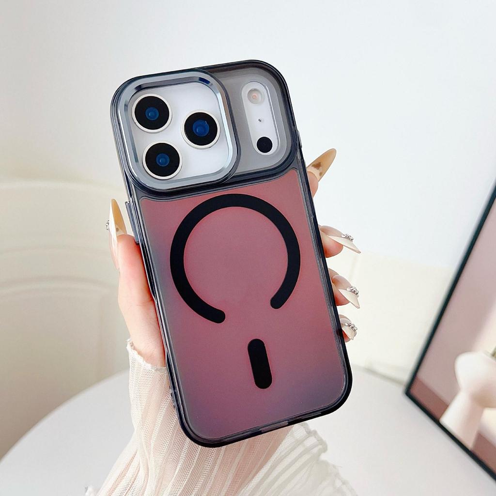 Jasný Stínový Chameleon Magnetický Kryt na Telefon pro Apple 17 Pro Max s Kompatibilitou Trendových Tlačítků 15/16.