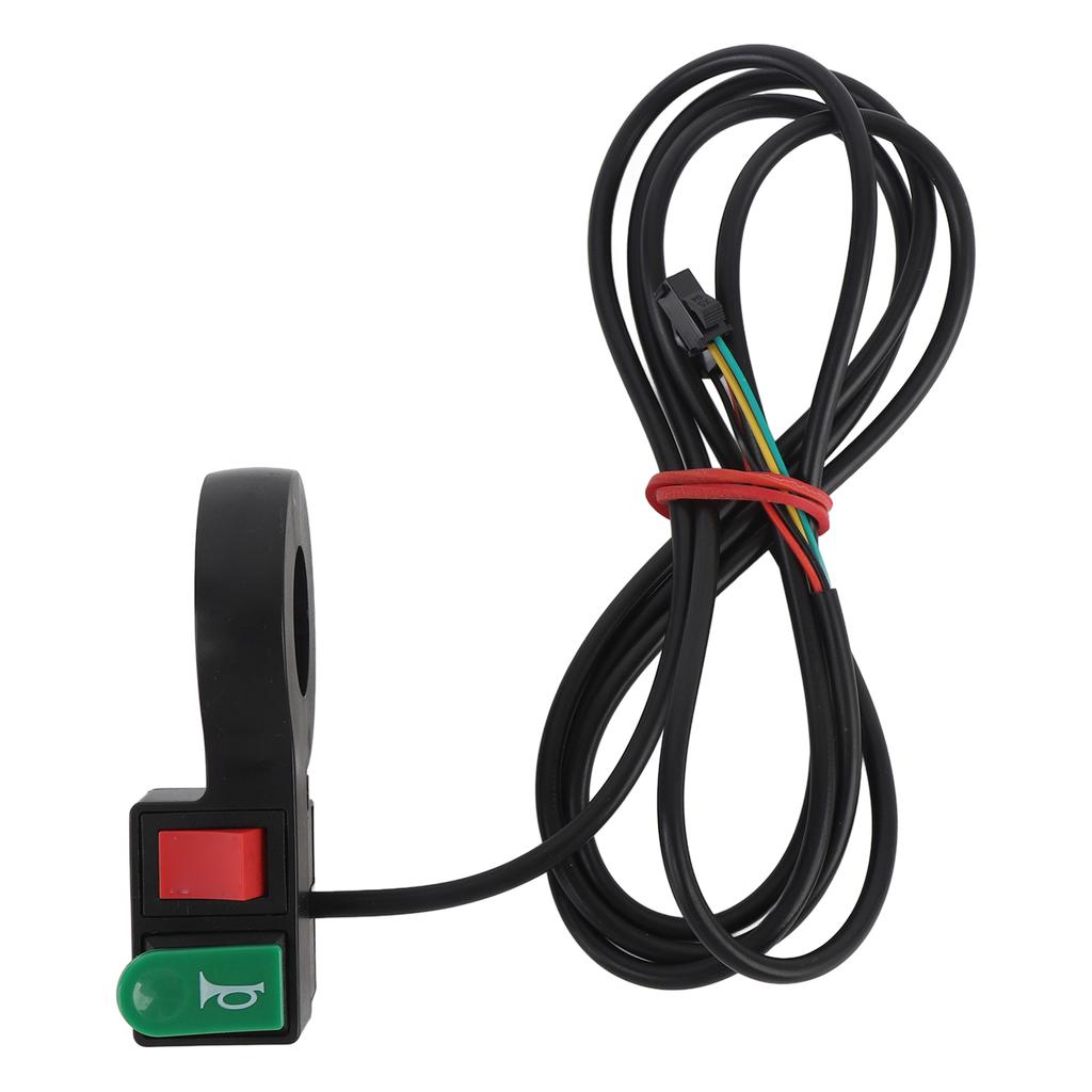 2 In 1 Motorcycle Handlebar Switch Multifunctional Forward Reverse Horn Button Switch for Scooter 1.5 M Cable