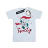 Looney Tunes Womens/Ladies Tweety Pie Christmas Cotton Boyfriend T-Shirt