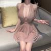 Erotic Lingerie Flirting Hot Sexy Pajamas Women's Bed Seduction Nightgown Passion Suit Nightclub Pure Desire Uniform