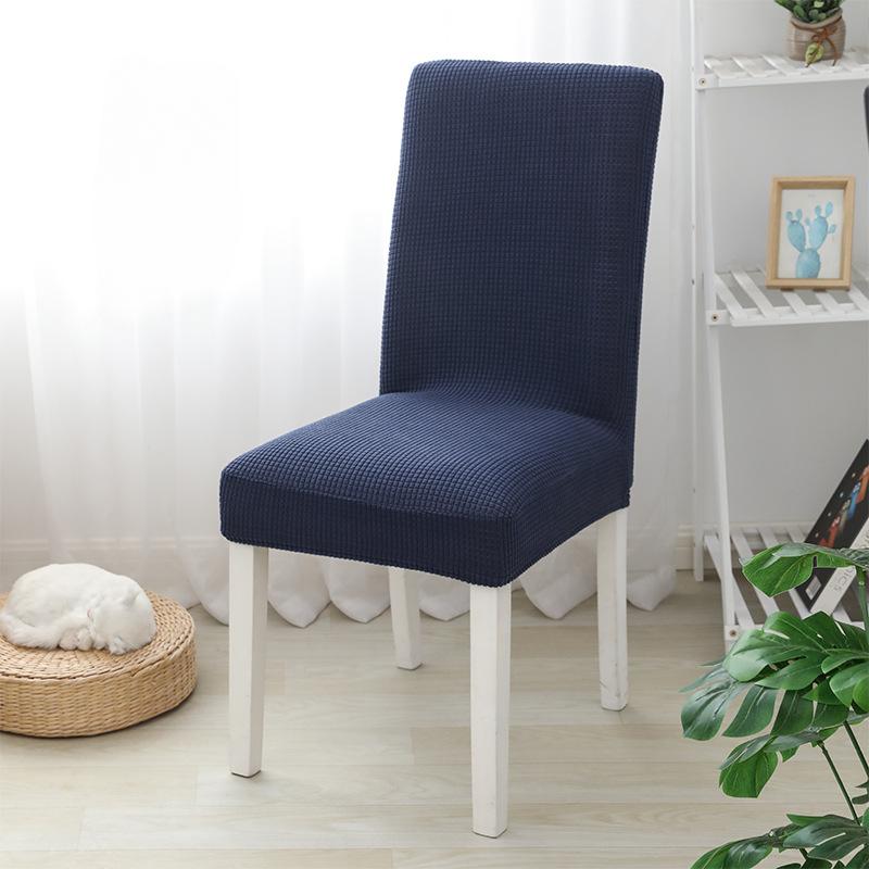 Thickened One-piece Elastic Chair Cover Corn Kernel Pineapple Grid Dining Chair Cover Stool Cover Chair Cover
