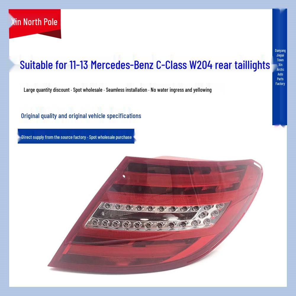 LED Tail Lights for 11-13 Mercedes-Benz C-Class W204 C180/C200/C220/C260