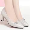 2025 New Women's High Heels Women's Shoes Korean Version Pointed Toe Shallow Mouth Women's Stiletto Shoes