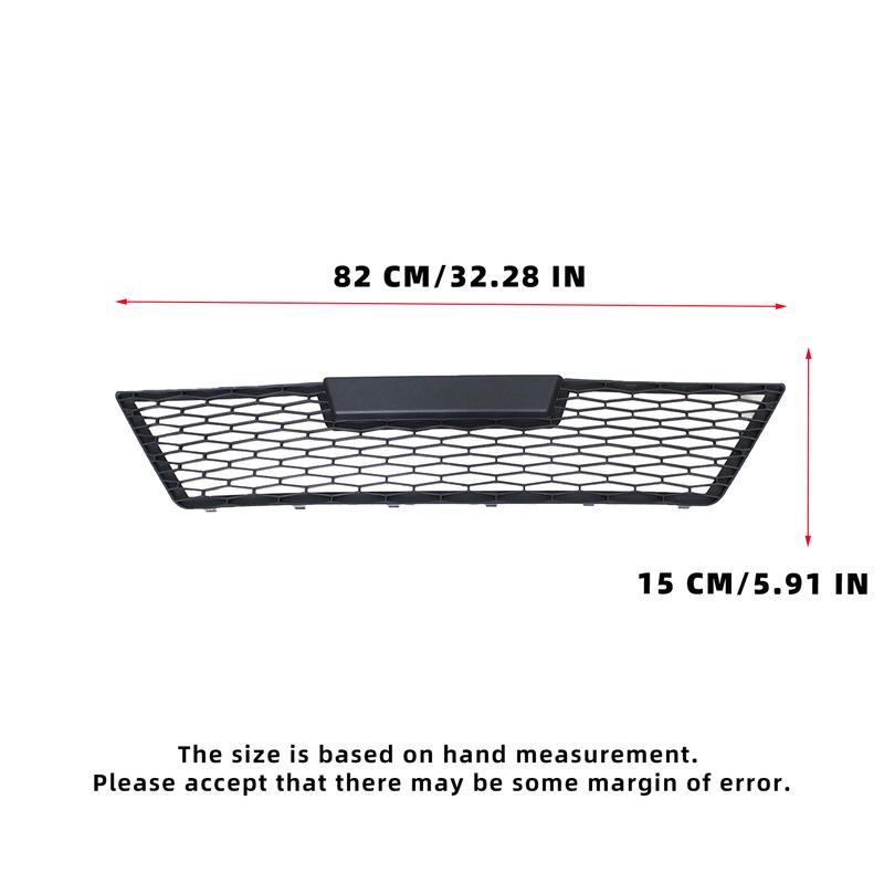 Auto Frontstoßstange Kühlergrill Unterer Grill Mitte Kühlergrill für Seat Leon 1P1 2009 - 2012 1P0853667C