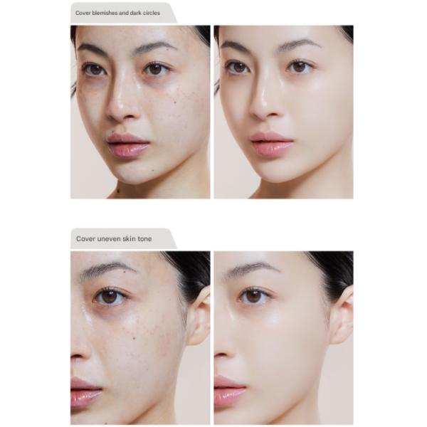 The Saem Cover Perfection Concealer Cushion Renew / Set: Haupt+Nachfüllung (5 Optionen)