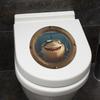 Cartoon Boat Porthole Ocean Shark Bedroom Living Room Home Wall Background Beautification Decoration Wall Stickers