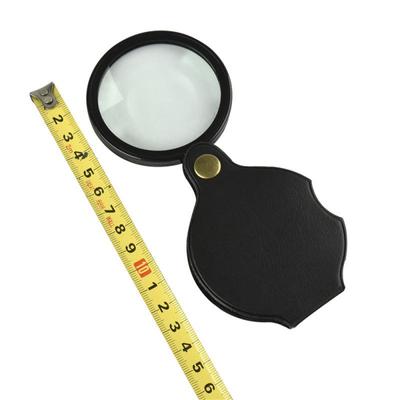 Μεγεθυντικός Φακός Ανάγνωσης 50mm Ανάγνωση Αναδιπλούμενος Σχεδιασμός Υλικό Υψηλής Ποιότητας Καθρέφτης Μακιγιάζ Αναδιπλούμενος Μεγεθυντικός Φακός Αναβαθμισμένη Θήκη 50mm Μεγεθυντικός Φακός
