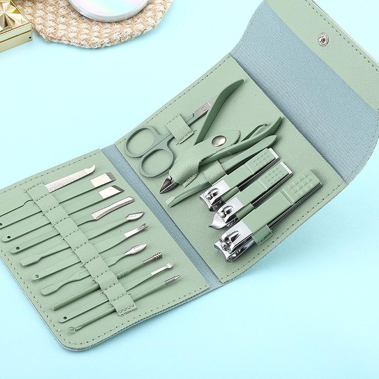 Custom Nail Clipper Set: Clippers, Tweezers, Scissors, Ear Pick & Foot Care Tools