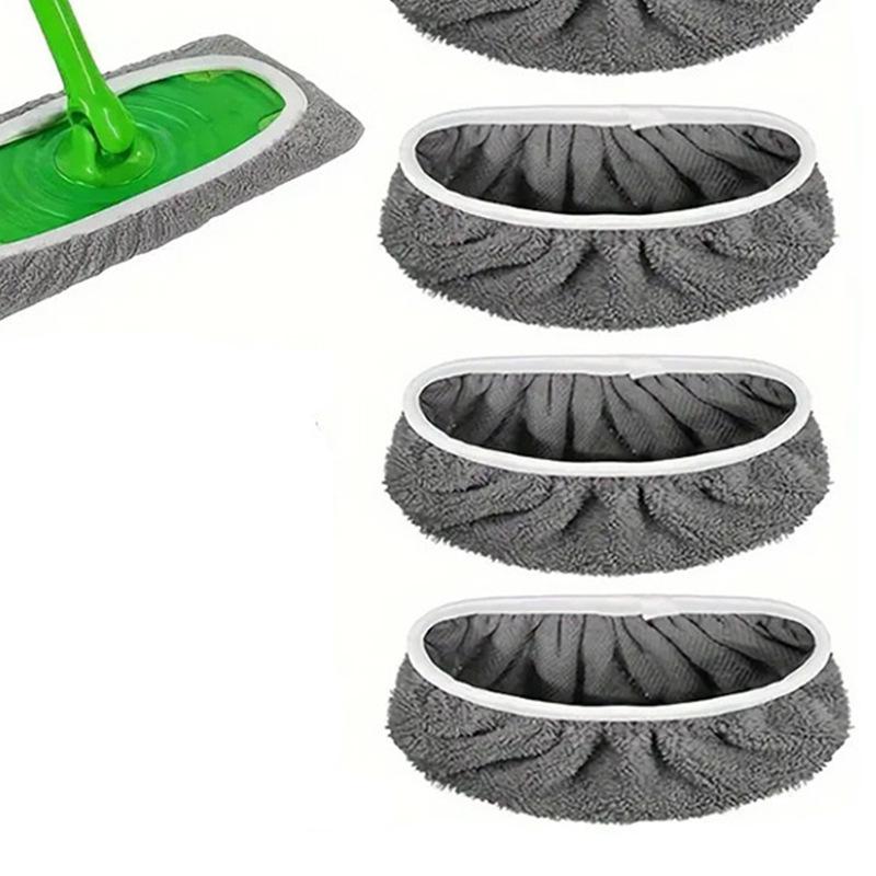 Swiffer-Compatible Washable Flat Mop Replacement Cloth