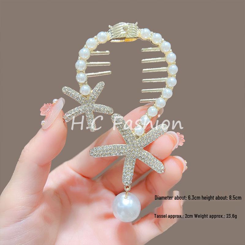 Elegant Lily of the Valley Tassel Hairpin: Timeless Updo Clip for a Refined Look