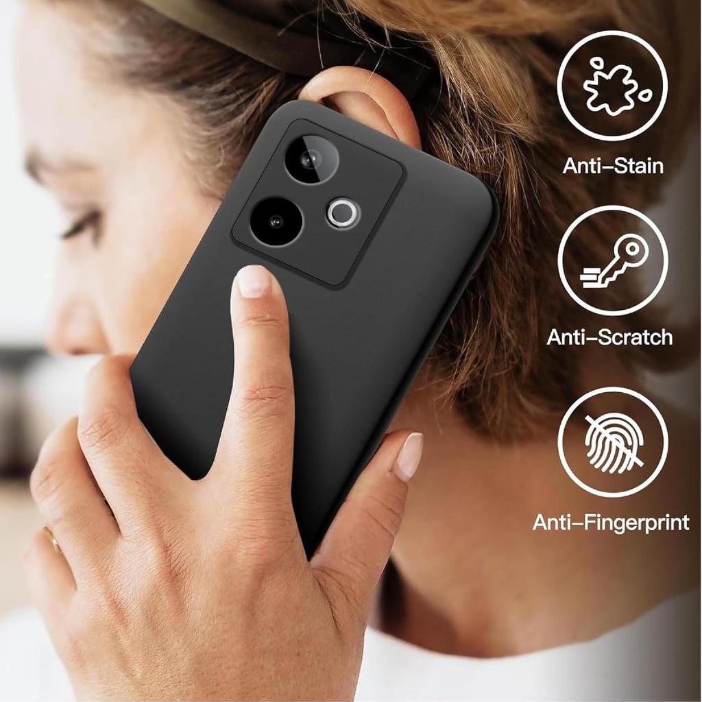 Flexible Liquid Silicone Case For Realme GT 7 GT 7T 5G GT7 Protective Cover TPU Shell Fundas Coque Capa