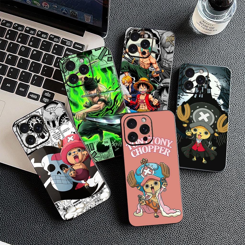 Cover for Xiaomi Redmi Note 12 11 10 A3 Pro 10A 10C 12C Note12 5G 4G Casing Phone Case Zoro Tony Chopper One Piece Luffy