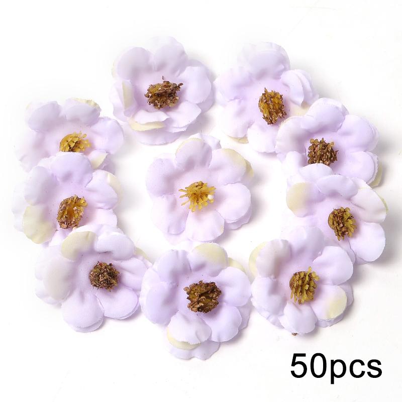 

Purple Artificial Flowers Heads Silk Fake Flowers For Home Decor Party Wedding Decoration DIY Valentine s Day Gifts Accessories