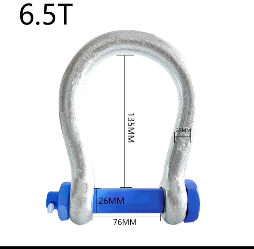 Enhanced U- and D-shaped magnetic lifting shackle with suction cup, high-strength, large opening, and designed for opposite sex applications.