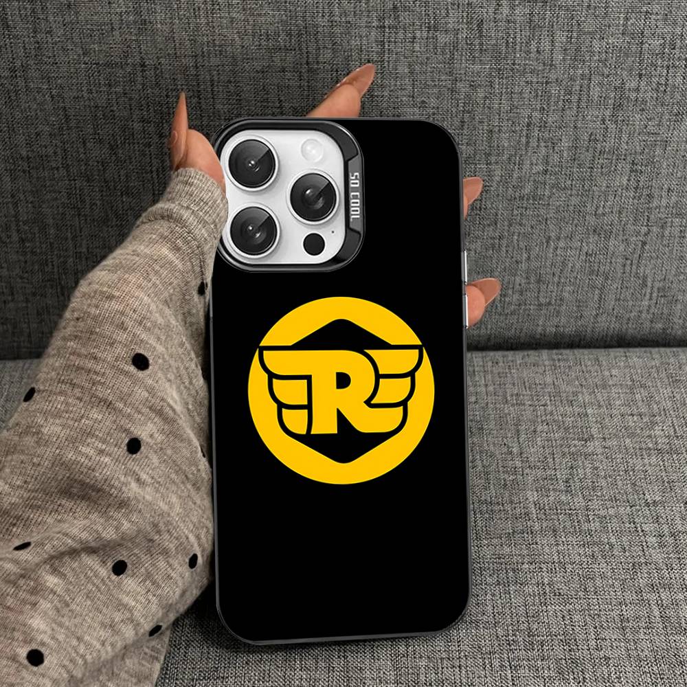 R-ROYALS E-ENFIELDS Logo Colorful Shockproof For IPhone 17 11 12 13 14 15 16 Pro Max 16E Plus Phone Cover