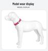 Cotton Linen Pet Collar for Small to Large Dogs - Neck & Leash Set for Huskies and Teddies