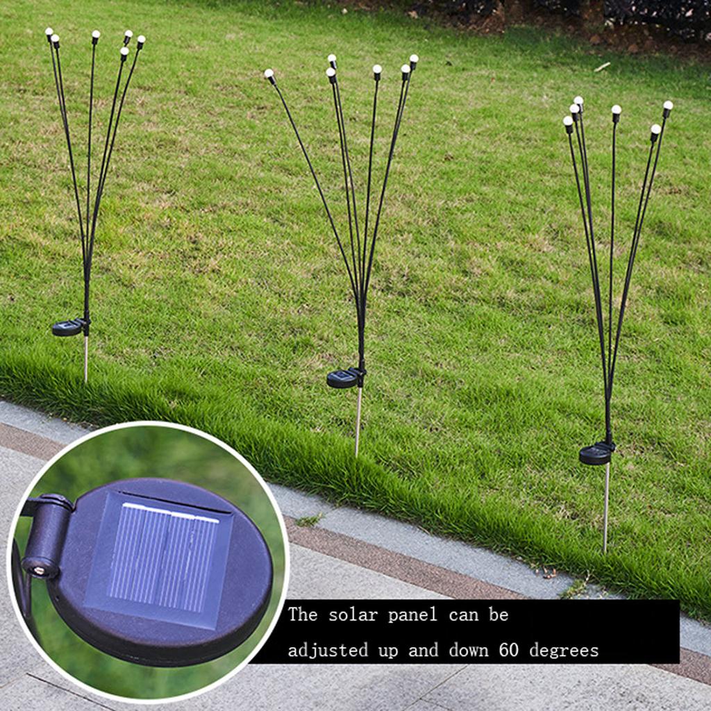 Solar Garden Lights Swaying Solar -Lamp Outdoor LED Lights Decor 2 Pack