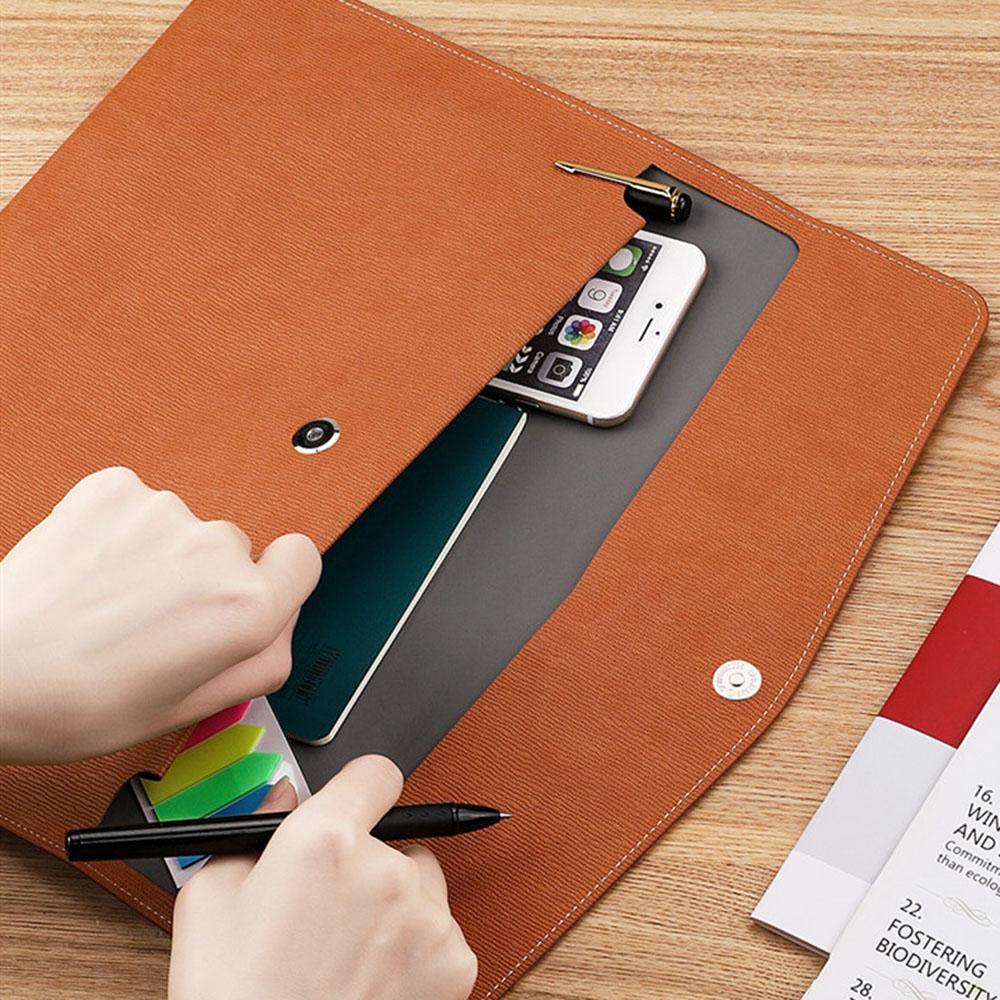 Environmentally Friendly Storage Bag School Office Stationery File Folder Business Briefcase