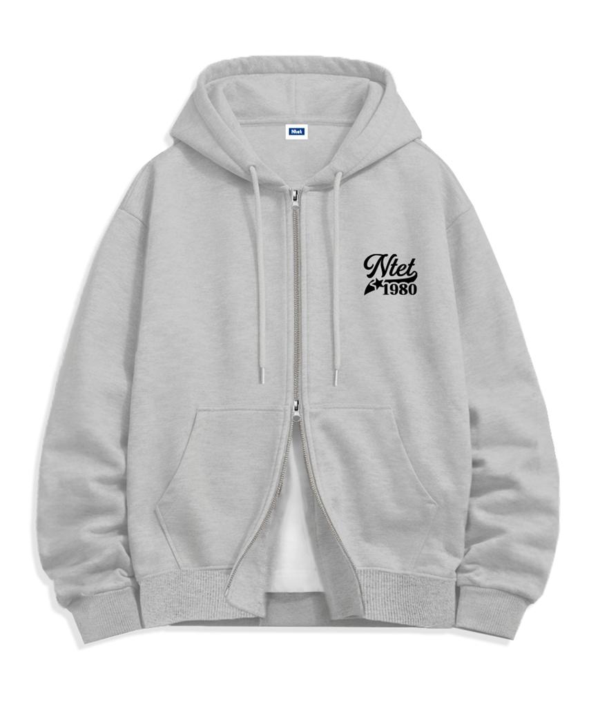 Ntet Script Star Logo 2-Way Zip-Up (4Color)