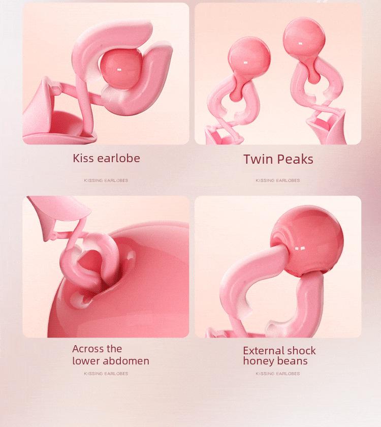 Wireless Nipple Clamp Massager - Female SM Breast Stimulator 135/box