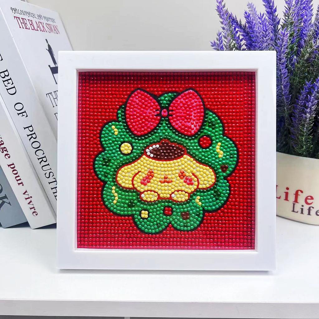 Children'S Diamond Painting Handmade Diy Masonry Painting Cartoon Diamond Sticker Bedroom Living Room Decorative Painting Photo Frame