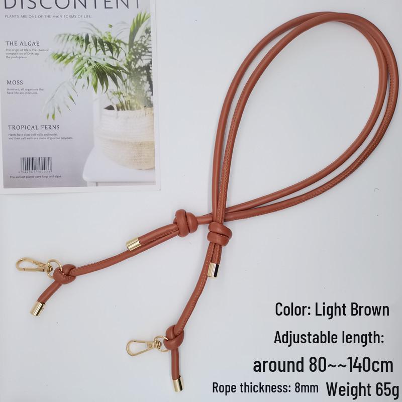 Nastavitelný PU kožený ramenní popruh pro dámské kabelky - Módní DIY doplněk pro nošení přes jedno rameno nebo crossbody