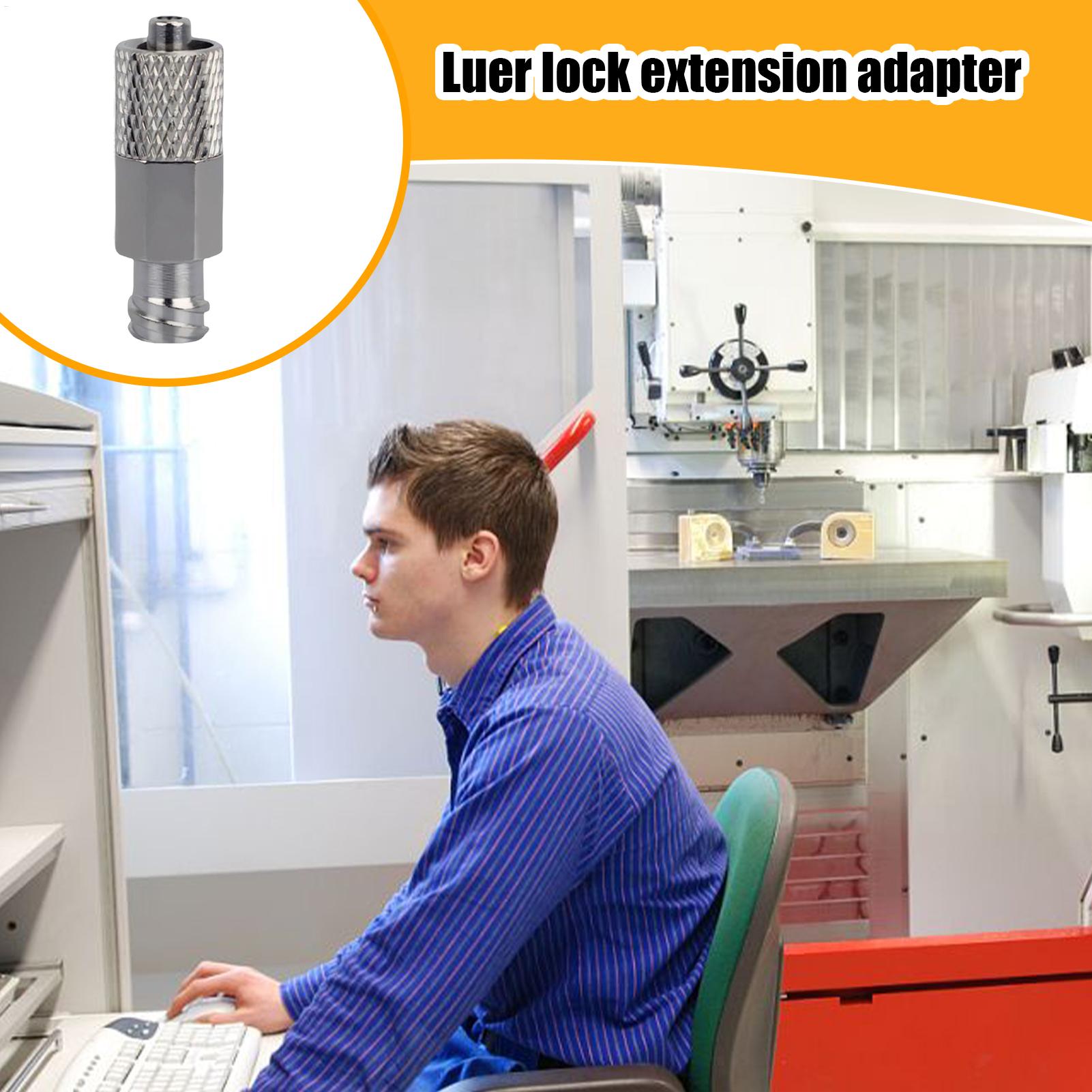 

Luer Lock Extension Adapter 6 Pieces Luer Lock Extension Adapter Precision Threaded Fitting Extenders Metal Connection For China Mainland