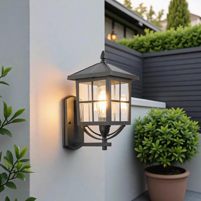 Andeli 7-inch Cross Outdoor Wall Light