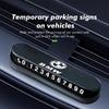 Car Temporary Parking Card Phone Number Holder Telephone Sign For BMW M Sport M2 M3 M4 M5 M6 E46 E90 E60 F10 F20 E87 X3 X6