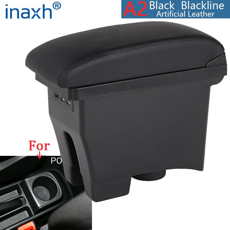 Pro Volkswagen POLO Loketní opěrka 2012-2018 nová Pro VW POLO Mk5 6R Vento Box na loketní opěrku do auta Střed Úložný box Autodoplňky Retrofit