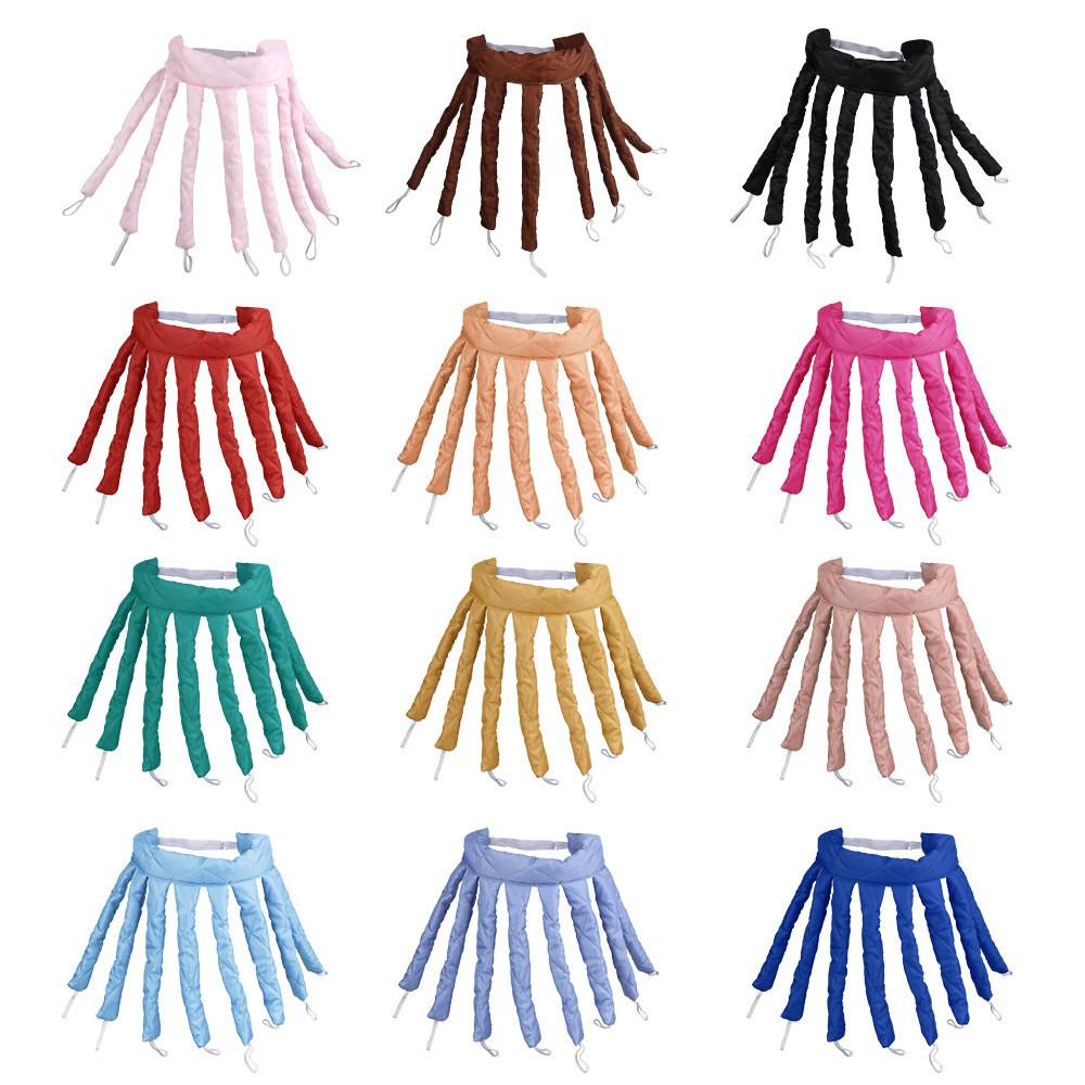 Octopus No-Heat Lazy Hair Curler Headband for Big Waves