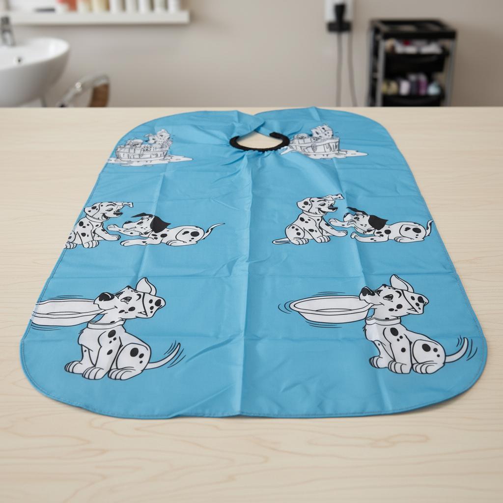 Children' Hairdressing Cape for the Salon Large Haircut 70X120 Buckle