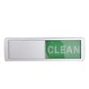 Dishwasher Magnet Easy To Read Clean Dirty Sign Indicator for Dishwasher With Double Sided Adhesive Tape Silver (Red