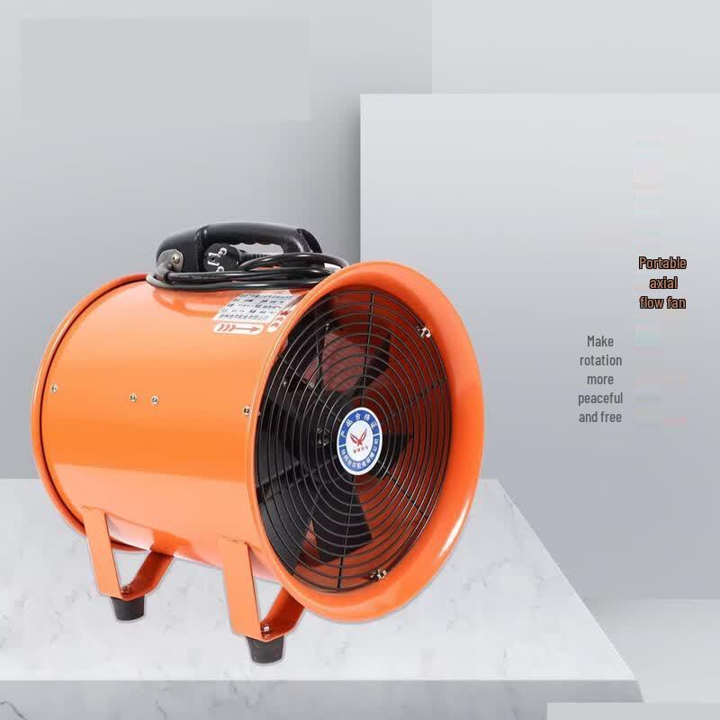 Portable Industrial Axial Blower Fan CN Plug (adapter Included)