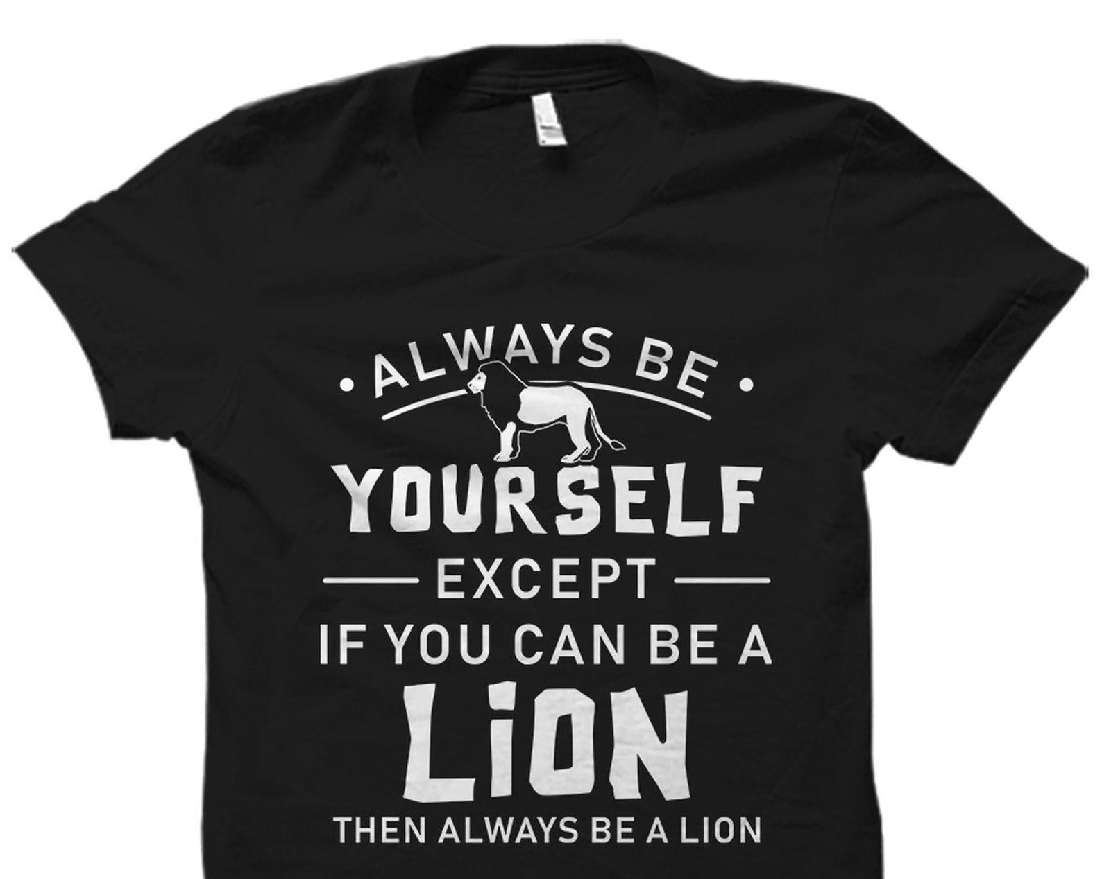 Lion Lover Gift. Lion Shirt. Lion T-Shirt. Lion Gift. Zookeeper Gift. Zookeeper Shirt. Zoo Shirt. Zoo Gift #OS1972 XL