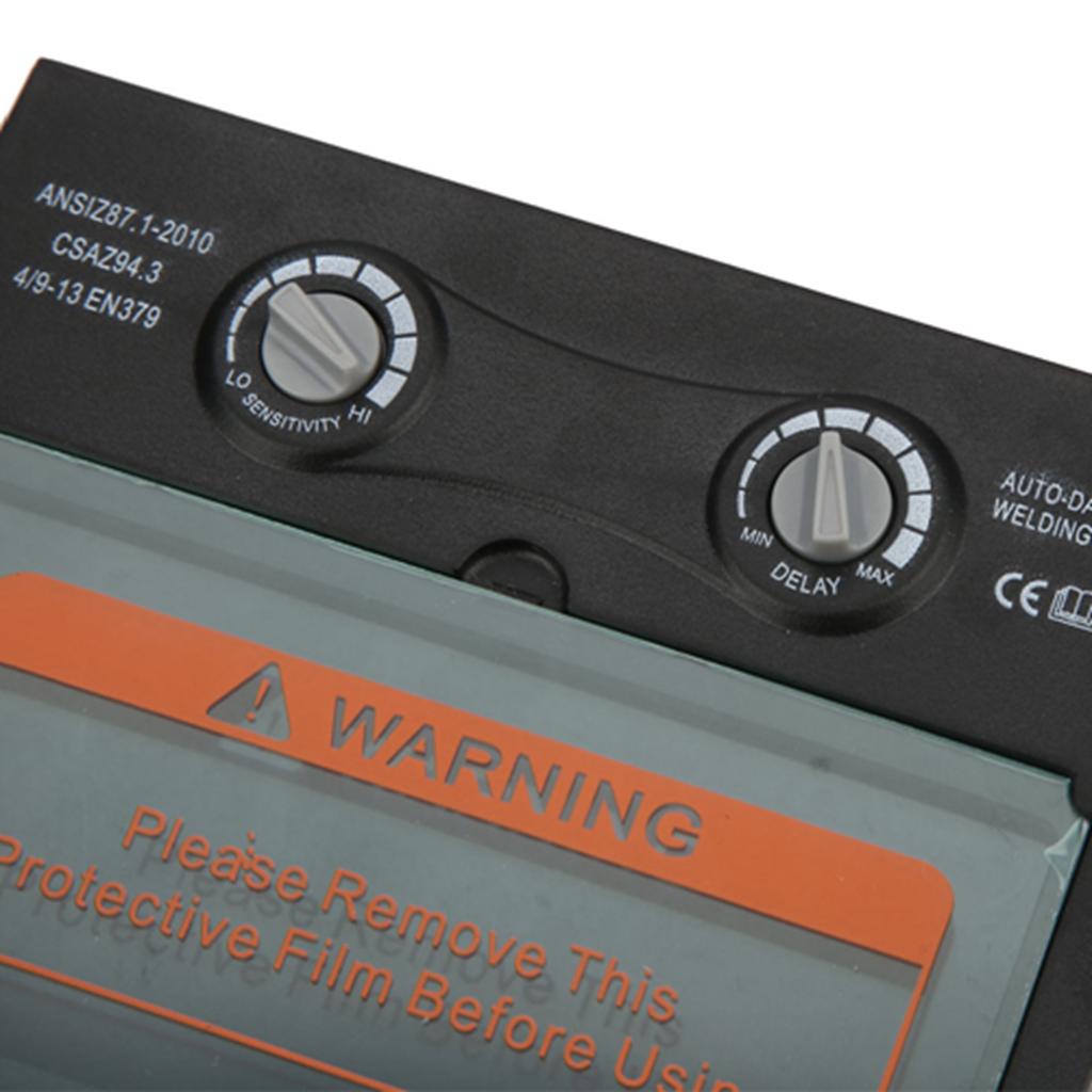 TX500C 110*90mm Solar Panel Welding Helmet Lens Welding Mask Auto Darkening Lens