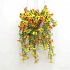 DIY Eucalyptus Pansy Multicolor Simulation Eucalyptus Leaves New Plants Wreath  Home Decoration