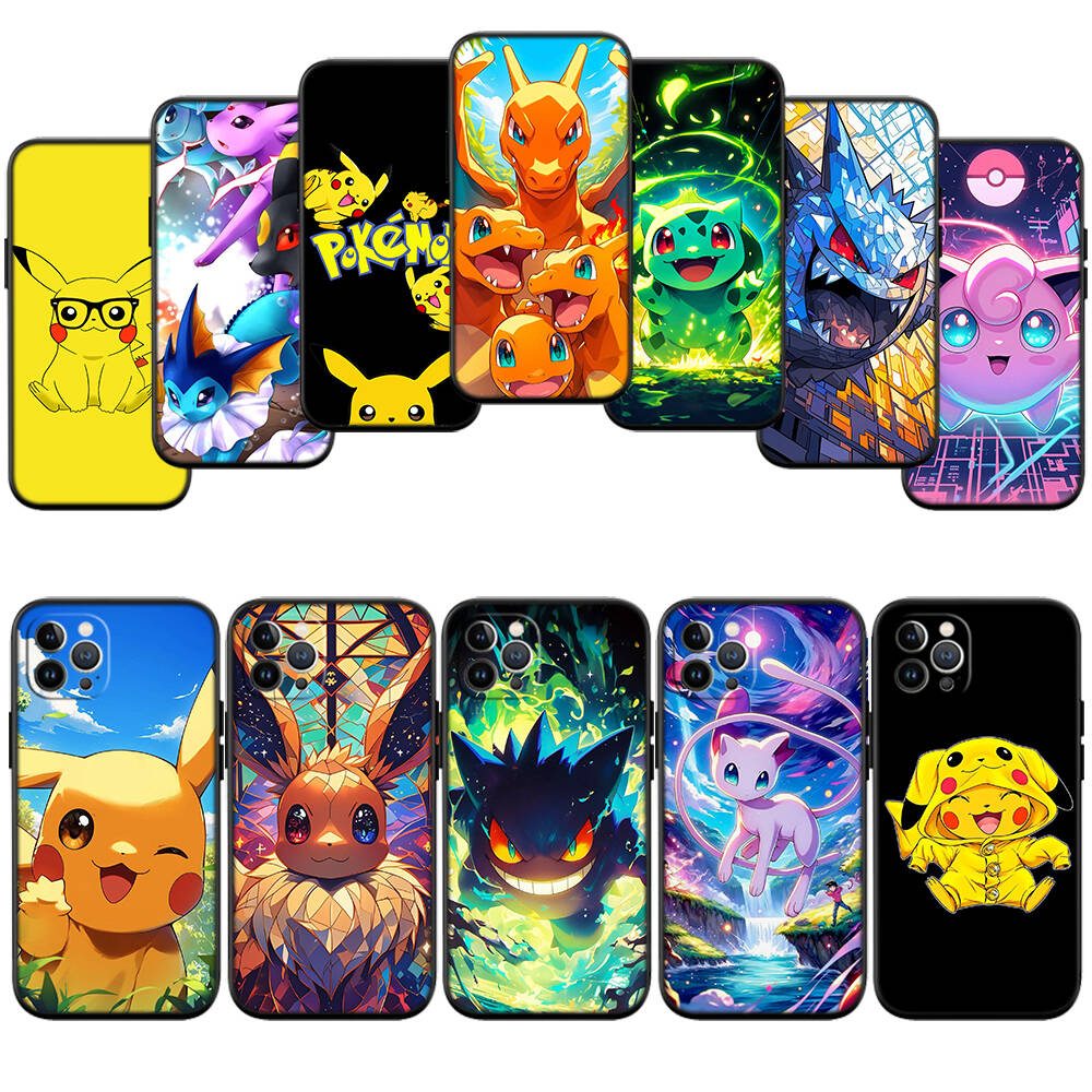 Cartoon Pokemon New Phone Case for Samsung S20 S21 S22 S23 S24 FE Ultra Plus Lite S21S A07 A17 A36 A37 A55 A57 F06 F16 M06 M16 M56