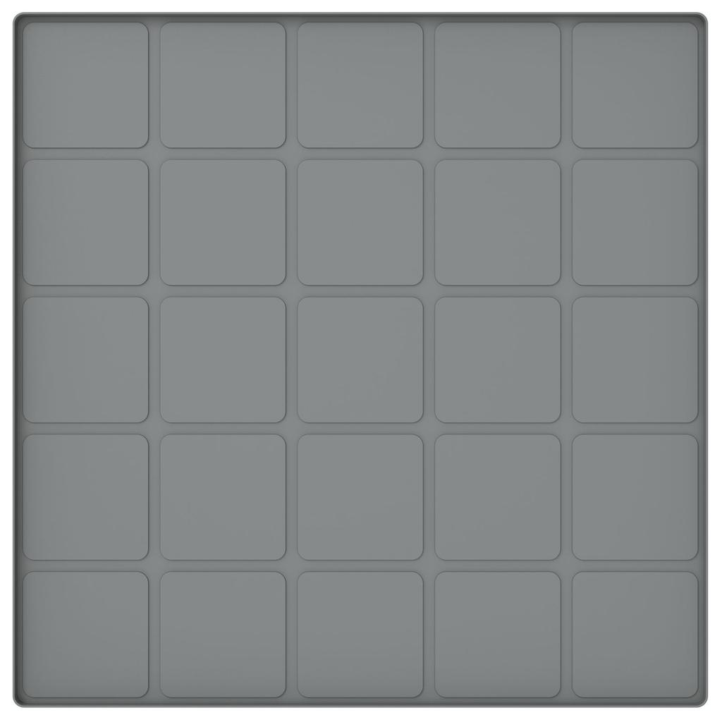 Fridge Silicone Mat 60x60cm Under Refrigerator Mat Waterproof Dustproof Under Washing Machine Mat Cushioning Floor Protector