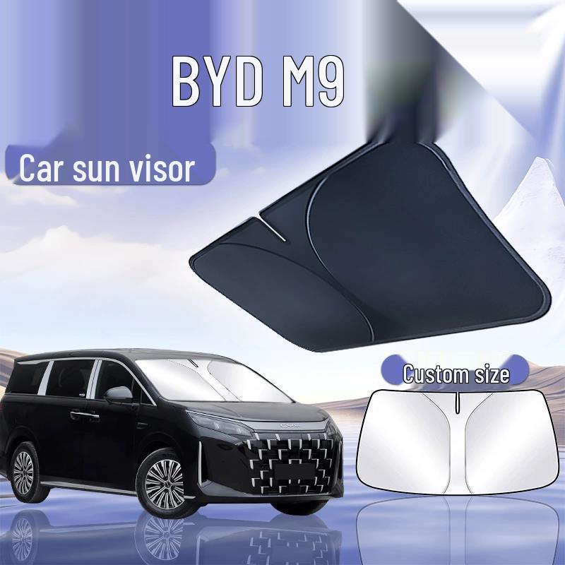 BYD M9 Windshield Sun Shade Umbrella - Sun Protection & Heat Insulation Cover.