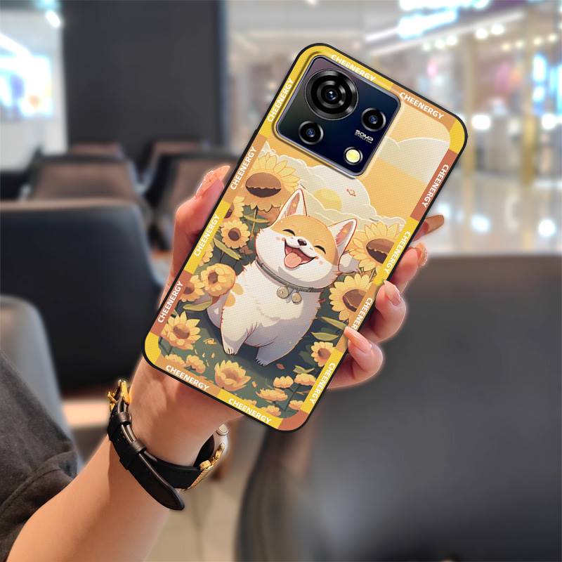 Strapazierfähige Niedliche Handyhülle Für ZTE Blade V50 Vita Cartoon Mode Design Graffiti Stoßfest Schützende Handytasche TPU