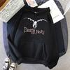 Japanese Animation Death Note Autunm Printed Men's Hoodie Hoody Clothes Vintage Casual Unisex Long Sleeve Pullovers